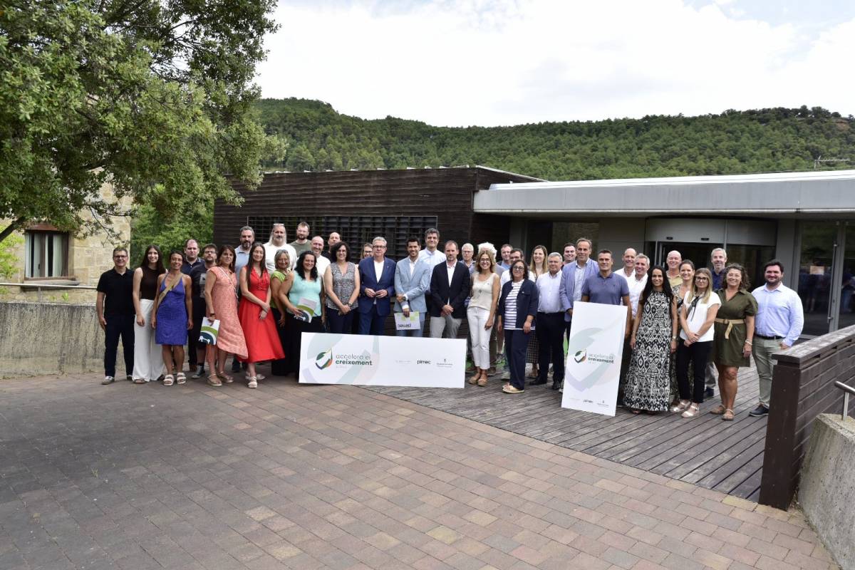 Quinze empreses de Lleida tanquen la cinquena edició d’Accelera el Creixement a Solsona 