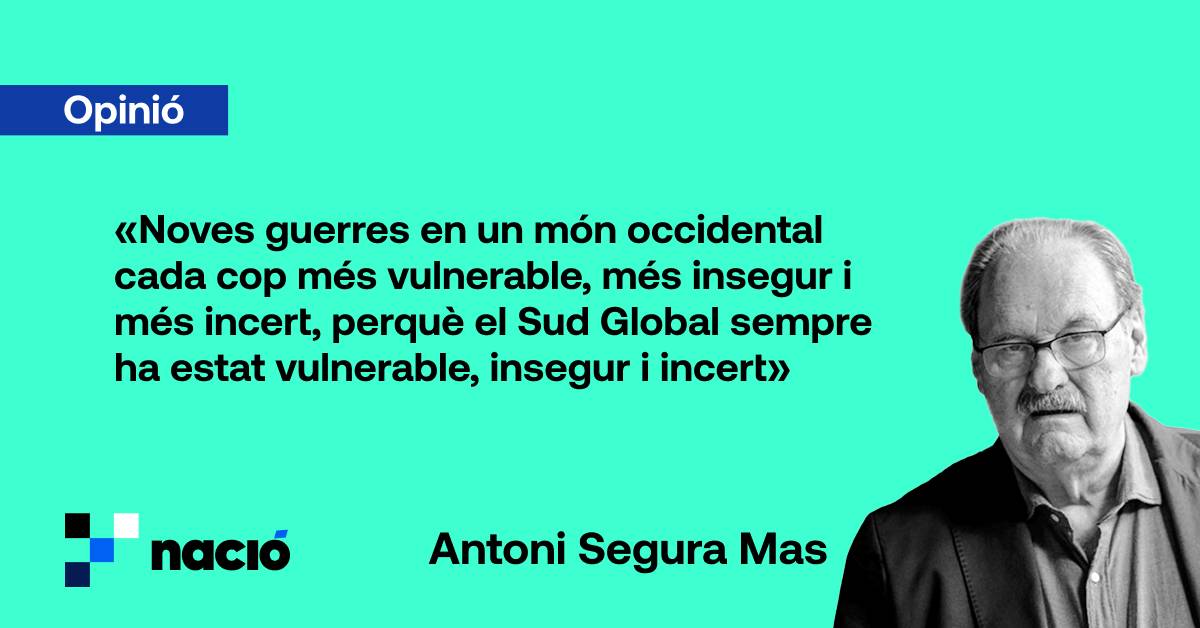 Les noves guerres en temps d’incerteses