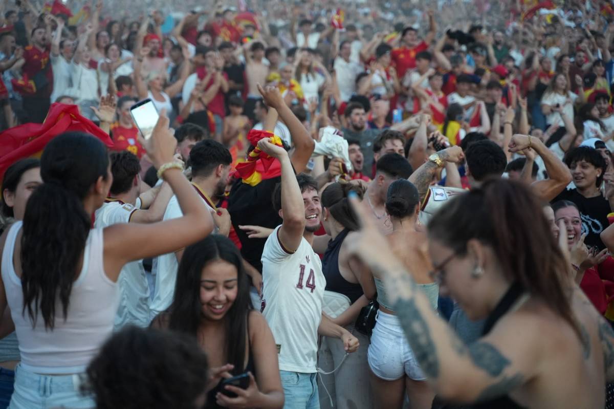 La semifinal a la pantalla gegant - La semifinal a la pantalla gegant