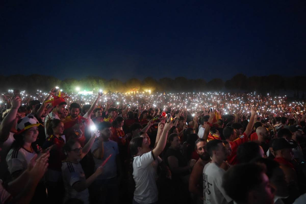 La semifinal a la pantalla gegant - La semifinal a la pantalla gegant