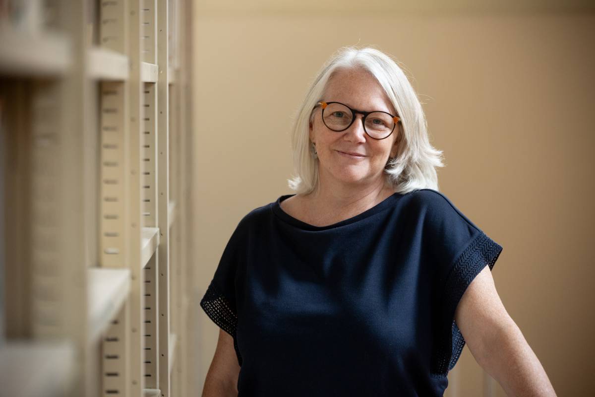Carme Colomina, fotografiada al Cidob - Miquel Homs