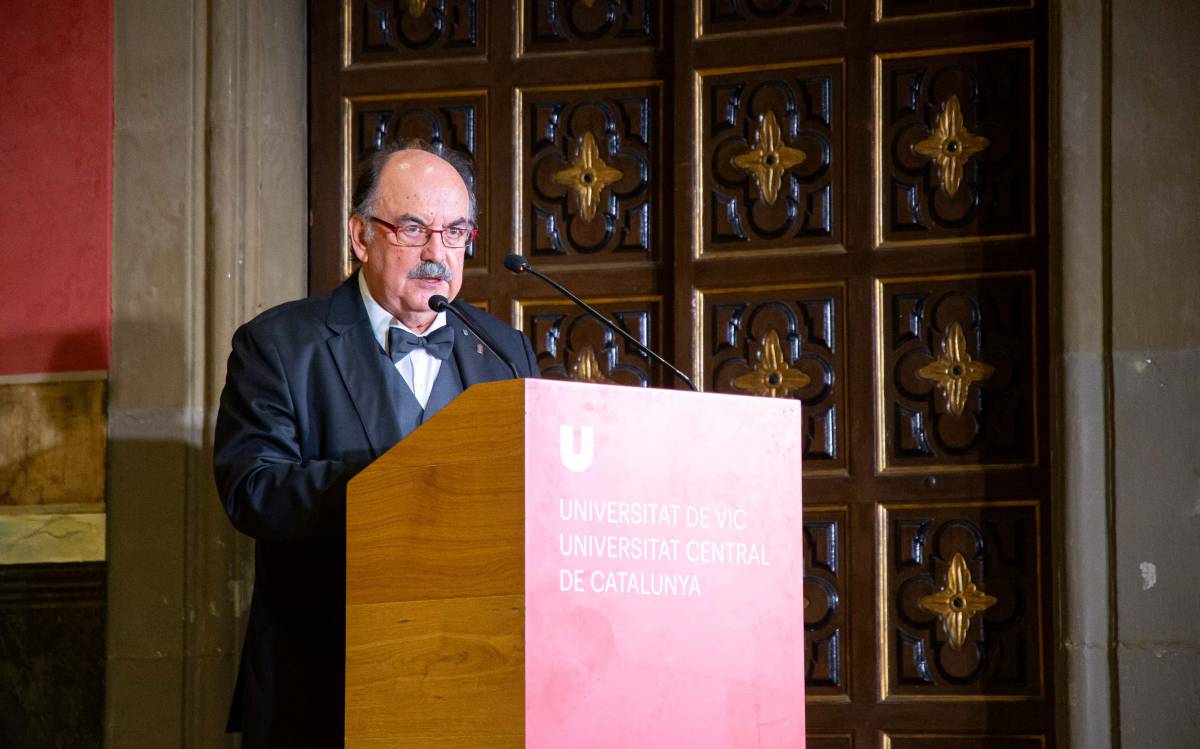 Josep Eladi Baños, rector de la UVic-UCC. - UVic Josep Eladi Baños, rector de la UVic-UCC.
