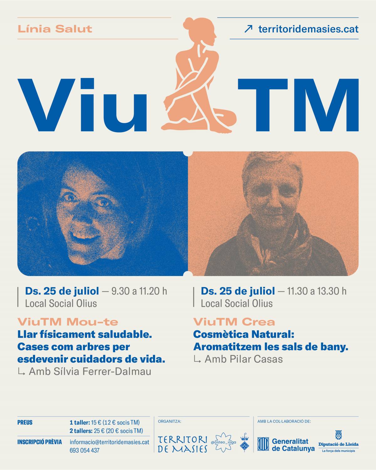 Territori de Masies impulsa una nova línia de salut comunitària al Baix Solsonès amb una programació estable fins al novembre
