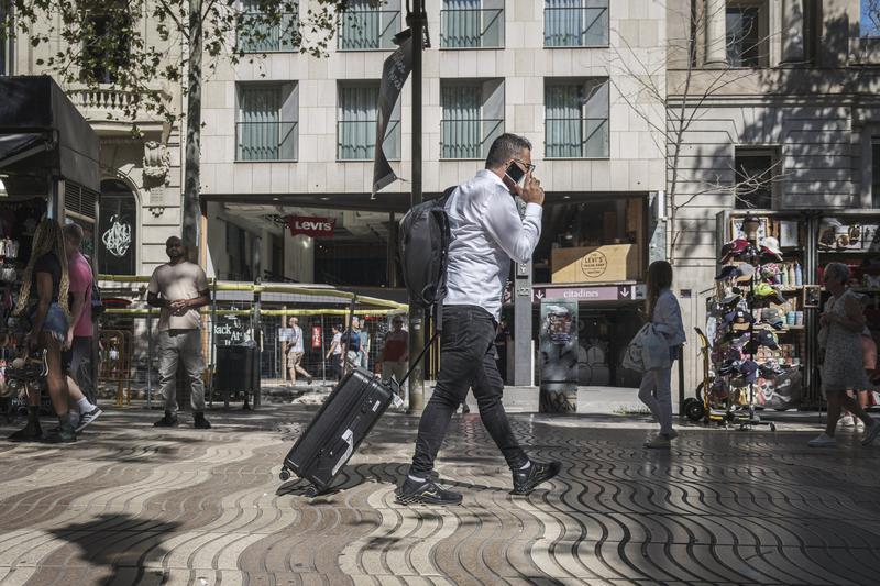 La Rambla recupera la circulació en sentit mar a partir de dimarts vinent