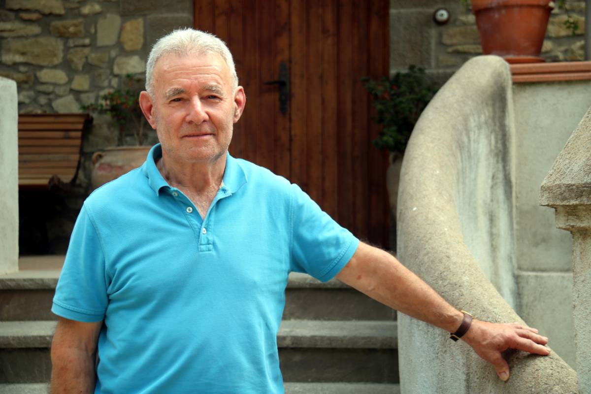 Jaume Ferrer, veí afectat pel foc de Sant Quirze Safaja - Nia Escolà / ACN Jaume Ferrer, veí afectat pel foc de Sant Quirze Safaja