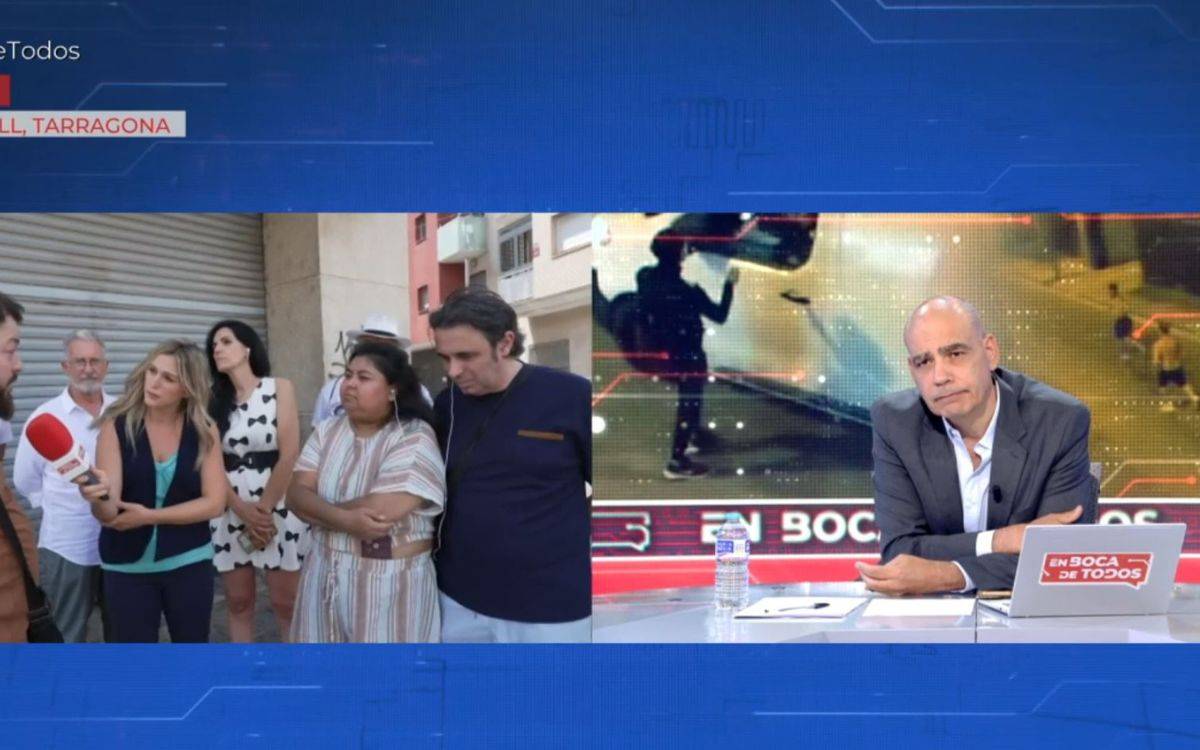 Detenen un jove al Vendrell per agredir l'equip del programa «En boca de todos» quan feien un reportatge