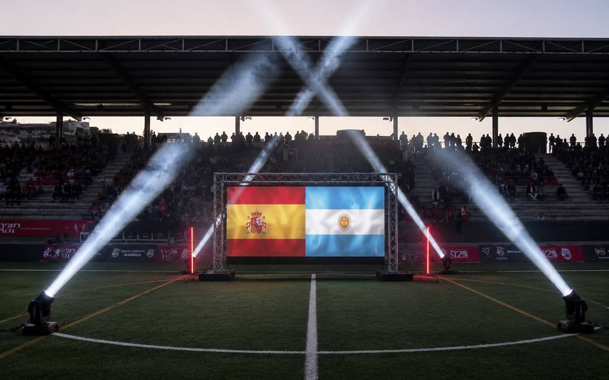 Manresa se suma a les ciutats que emetran la final del Mundial entre Espanya i l'Argentina en pantalla gegant