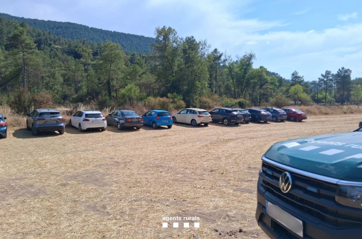 Ribera Salada: Sancionats els responsables d’onze vehicles per entrar a l’espai protegit amb el Pla Alfa en nivell 4