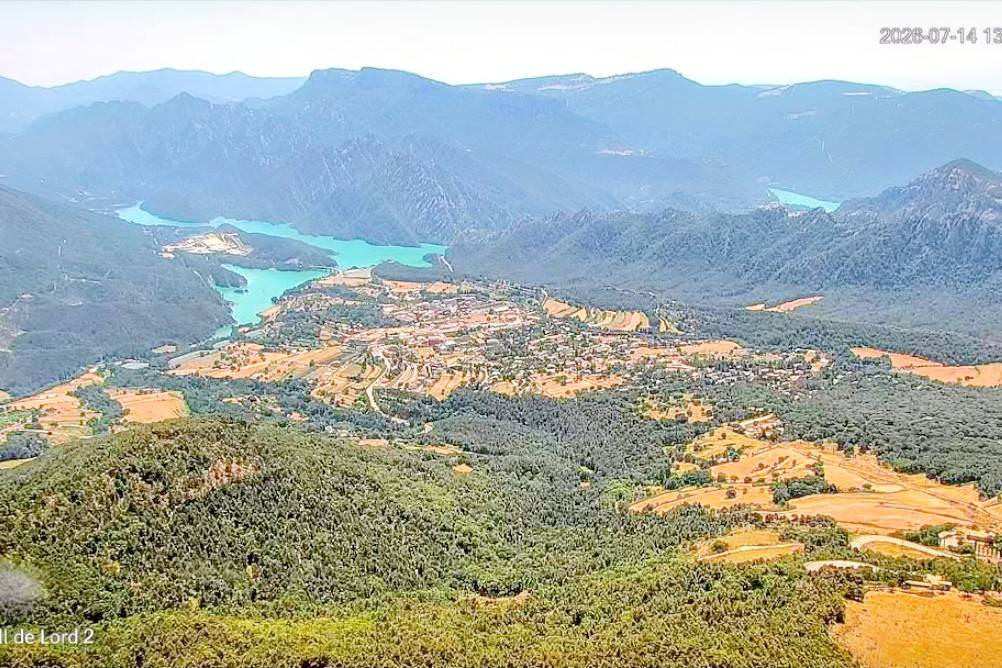 Nova càmera reforça la vigilància forestal a la Vall de Lord