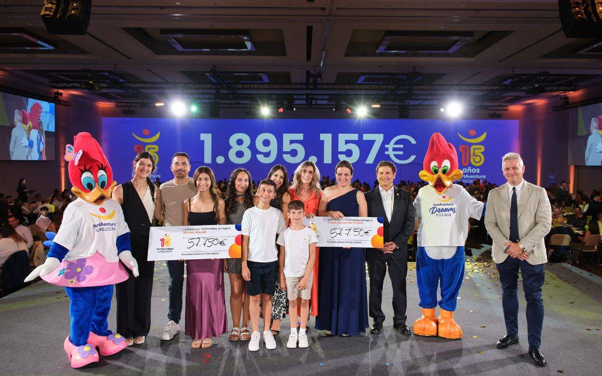 El Sopar Solidari de la Fundació PortAventura recapta més de 115.000 euros en la seva 15a edició