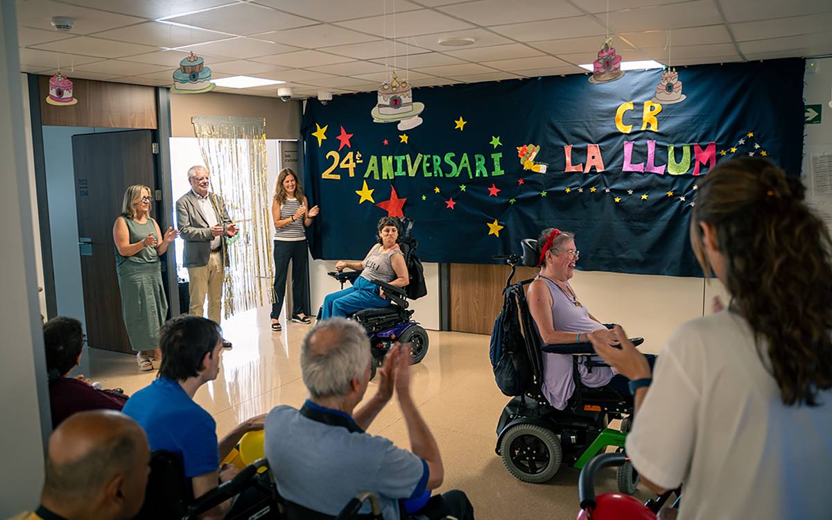 La Llum celebra 24 anys amb una setmana d'activitats centrades en el benestar dels residents