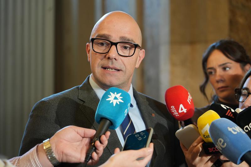 El secretari general del departament de Drets Socials i Inclusió, Raúl Moreno, al Parlament - El secretari general del departament de Drets Socials i Inclusió, Raúl Moreno, al Parlament