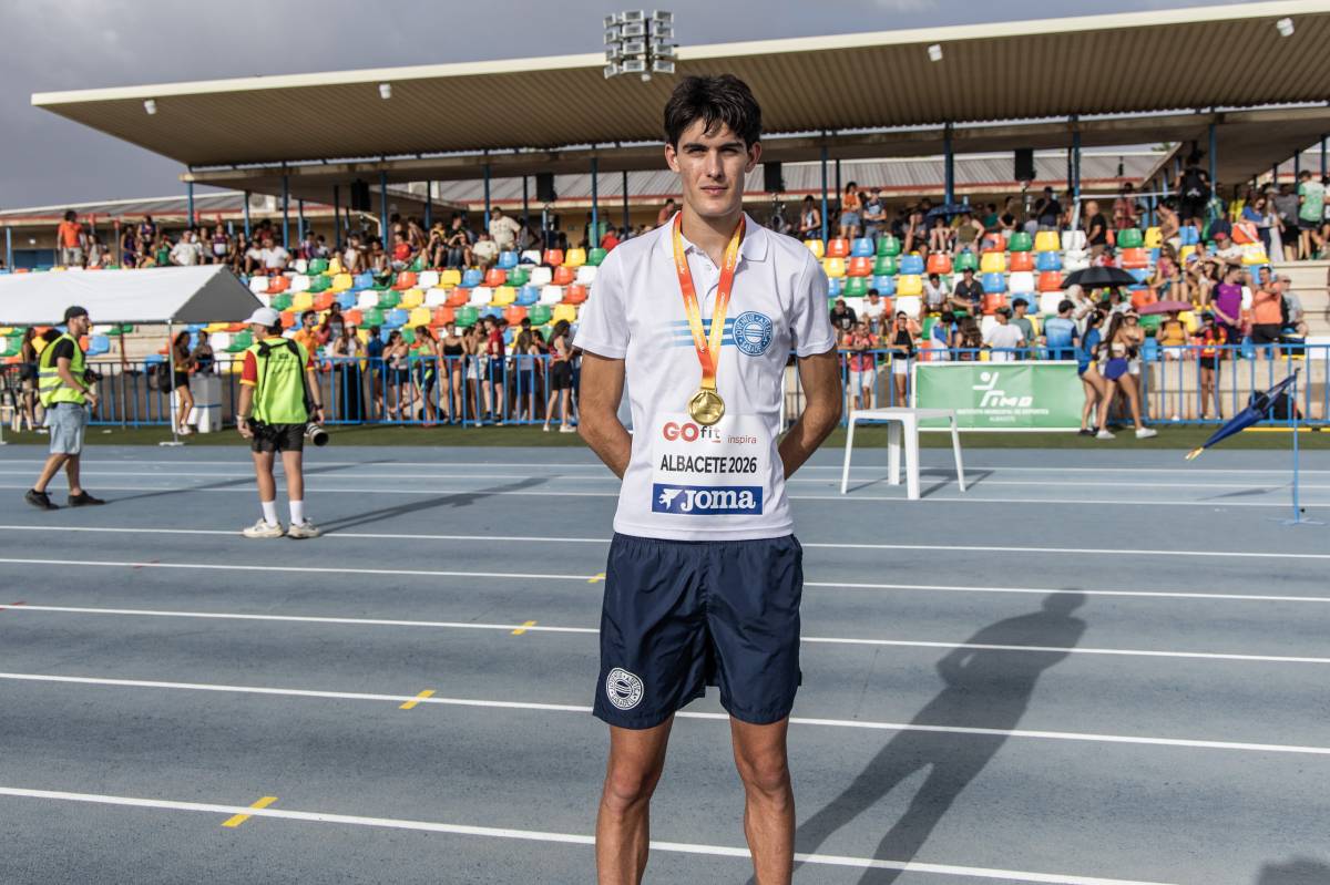 Pol Molins es proclama campió d'Espanya i ja pensa en el Mundial