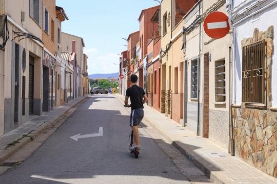 Les denúncies a conductors de patinets elèctrics baixen un 17% a Sabadell 