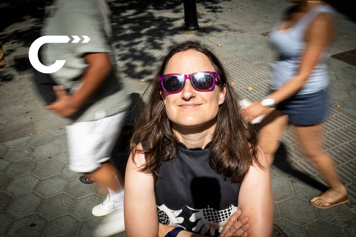 Mar Reguant, fotografiada a Barcelona - Hugo Fernández