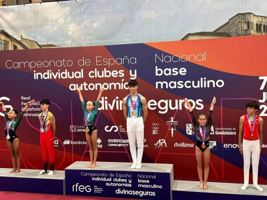 El sabadellenc que s'ha proclamat campió d'Espanya de gimnàstica artística: 