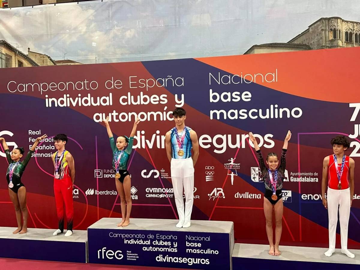 El sabadellenc que s'ha proclamat campió d'Espanya de gimnàstica artística: 