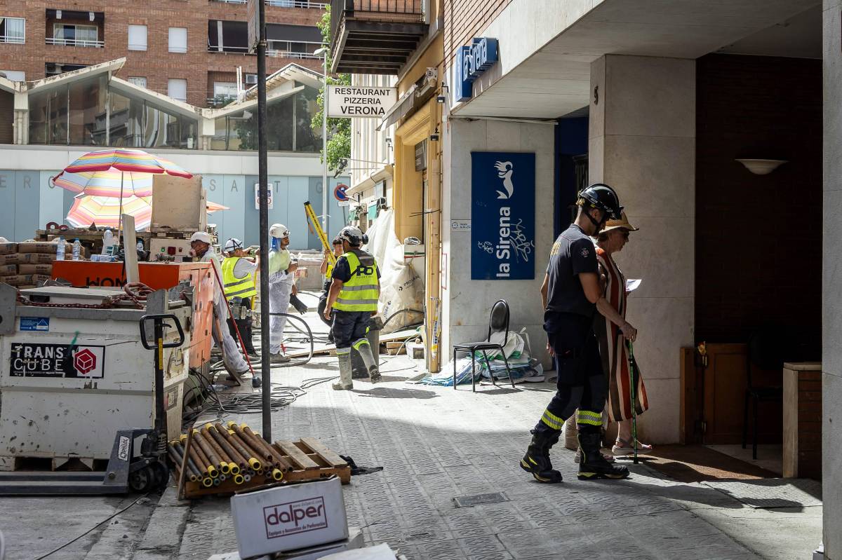 El 60% dels veïns evacuats per l'esvoranc del Putxet podran tornar a casa en dues setmanes