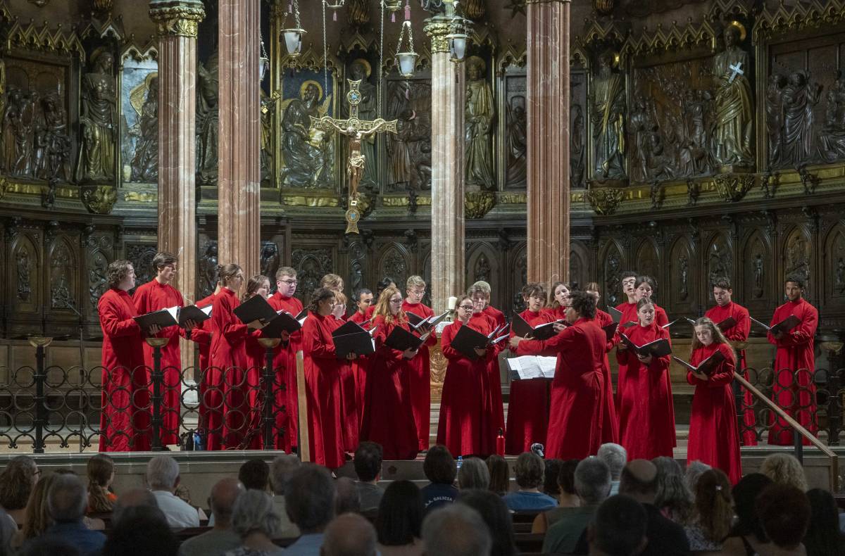 El concert va tenir lloc a la Catedral del Sant Esperit - Nebridi Aróztegui El concert va tenir lloc a la Catedral del Sant Esperit