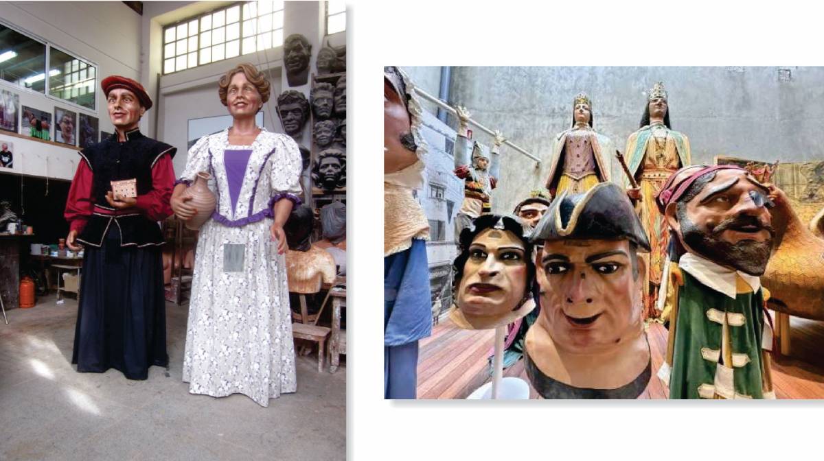 Projecte 4 - Creació de dos gegants i quatre capgrossos - Ajuntament de l`Ampolla Projecte 4 - Creació de dos gegants i quatre capgrossos