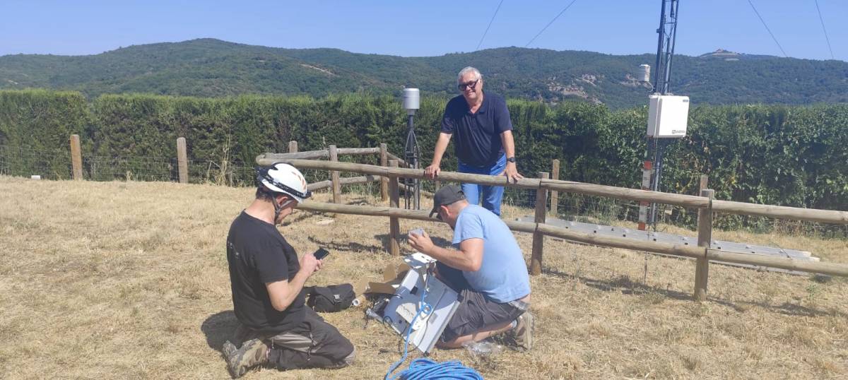 El parc natural de Sant Llorenç instal·la un sistema de sensors en temps real per avaluar la salut del bosc davant el canvi climàtic