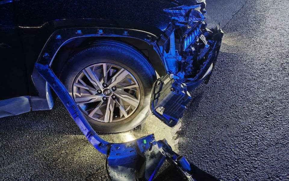 Arrestat un conductor a Folgueroles per conduir begut i provocar un accident