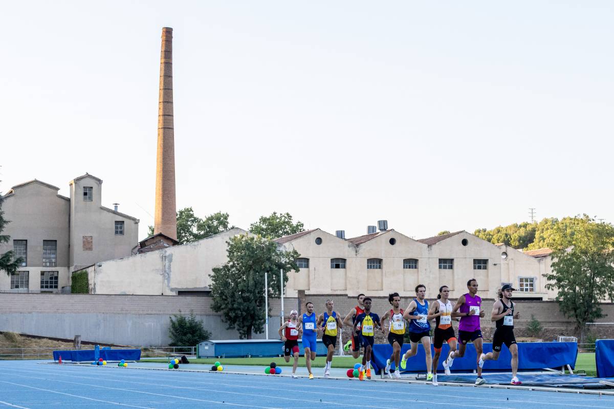 La prova masculina dels 1.500 - Juanma Peláez La prova masculina dels 1.500