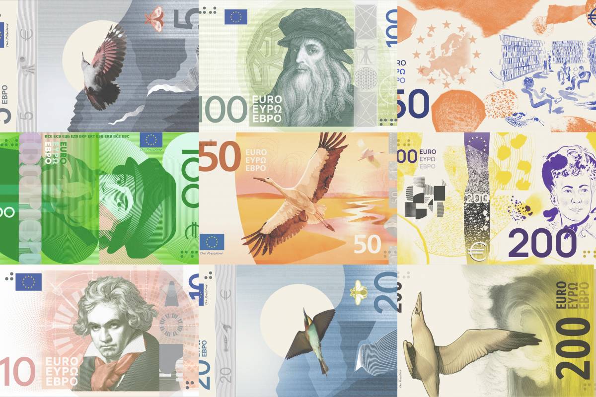 Com seran els nous bitllets d'euro? Ja es poden votar les propostes