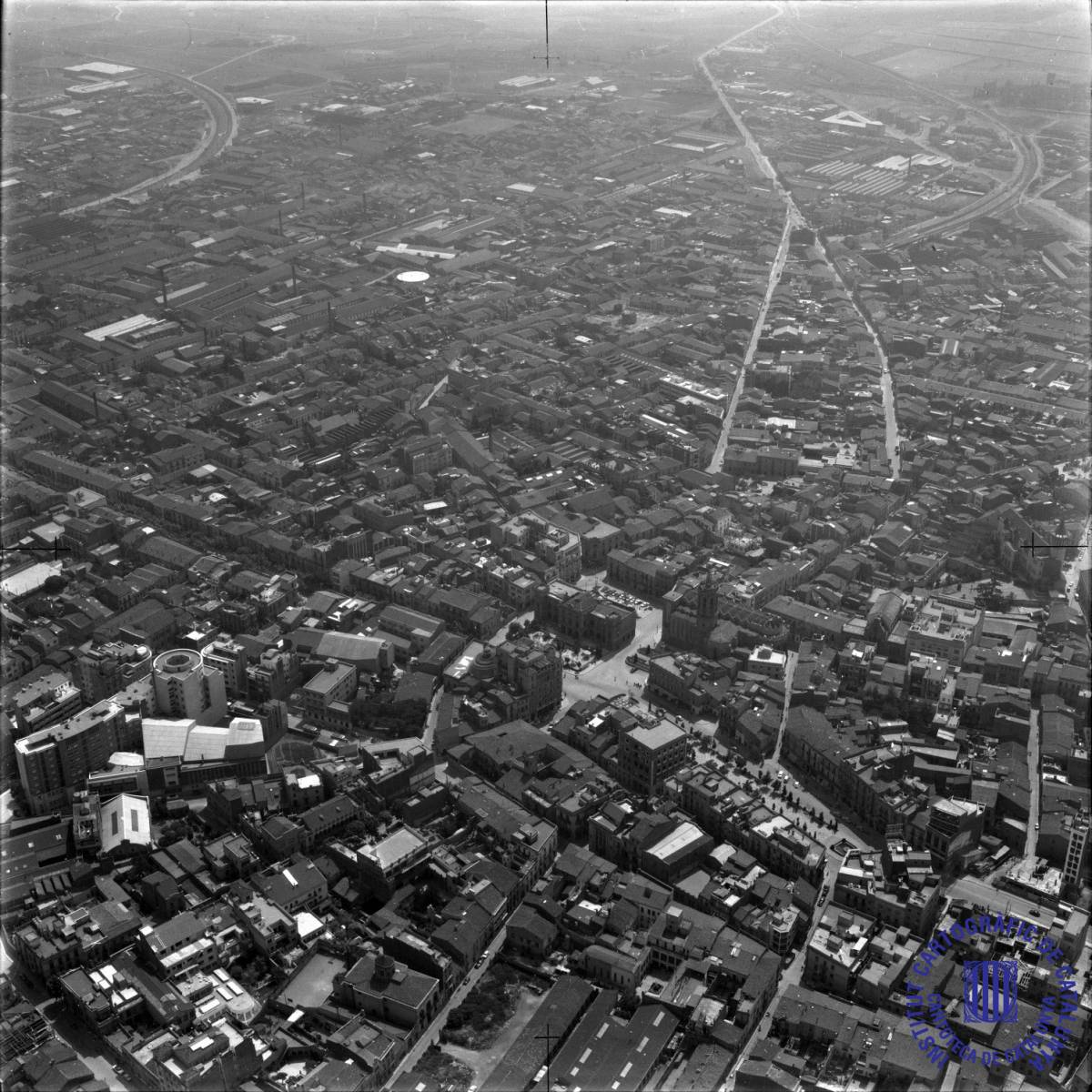 Sabadell: vista aèria - Institut Cartogràfic i Geològic de Catalunya Sabadell: vista aèria