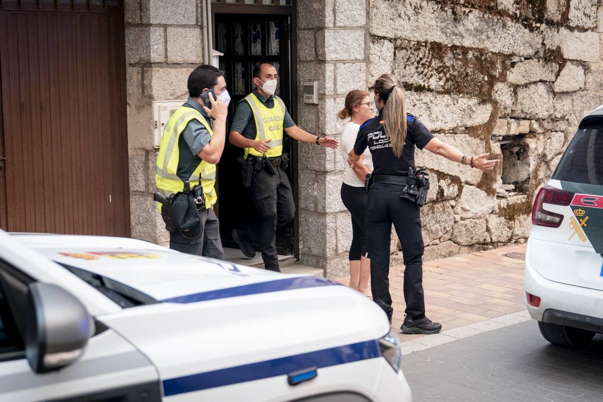 Desallotjament de veïns en poblacions de Madrid - Europa Press