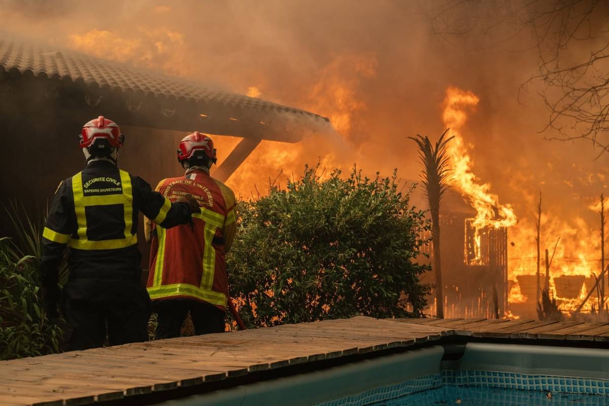 Megaincendis sense control a Espanya i França