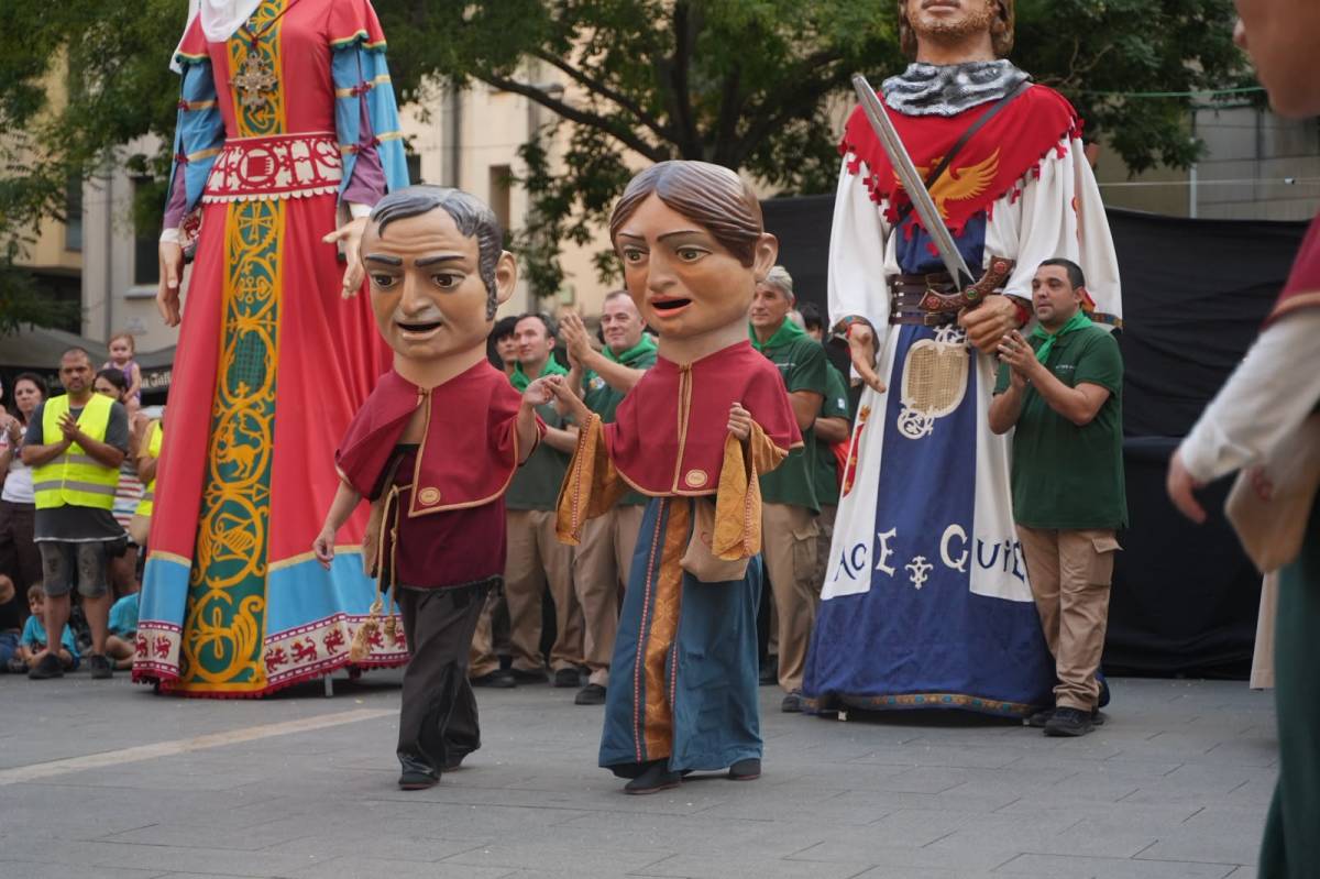Celebració de les Festes de Sant Feliu a la plaça de Sant Roc - DAVID CHAO Celebració de les Festes de Sant Feliu a la plaça de Sant Roc