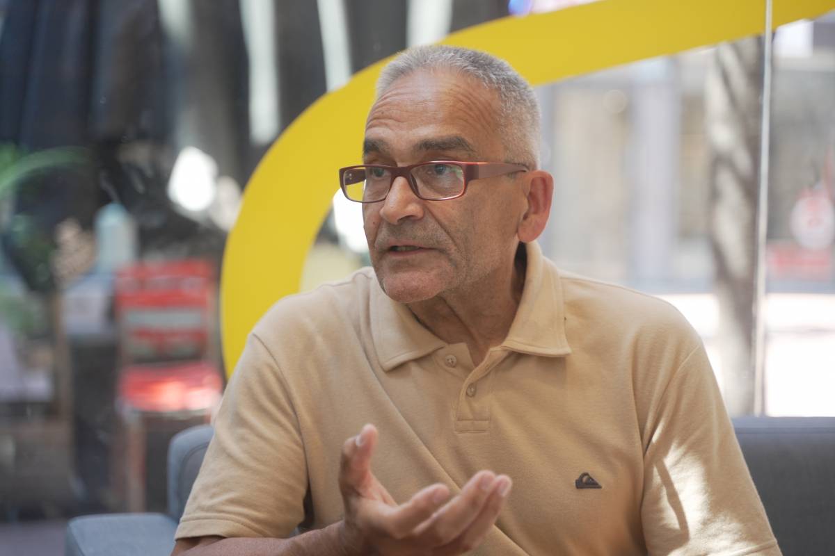 Real Pérez, durant la conversa amb el DS - David Chao Real Pérez, durant la conversa amb el DS