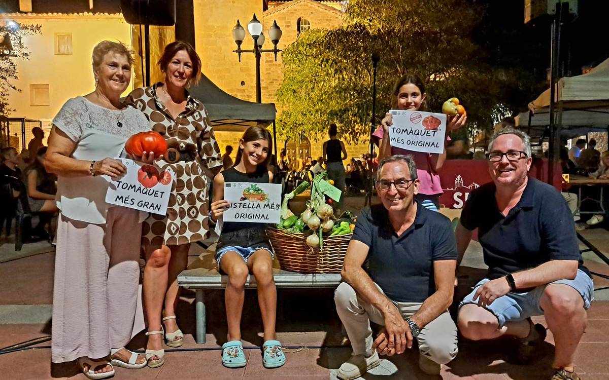 La Tomacada de Sant Fruitós premia un tomàquet de més d'un quilo en la seva 13a edició