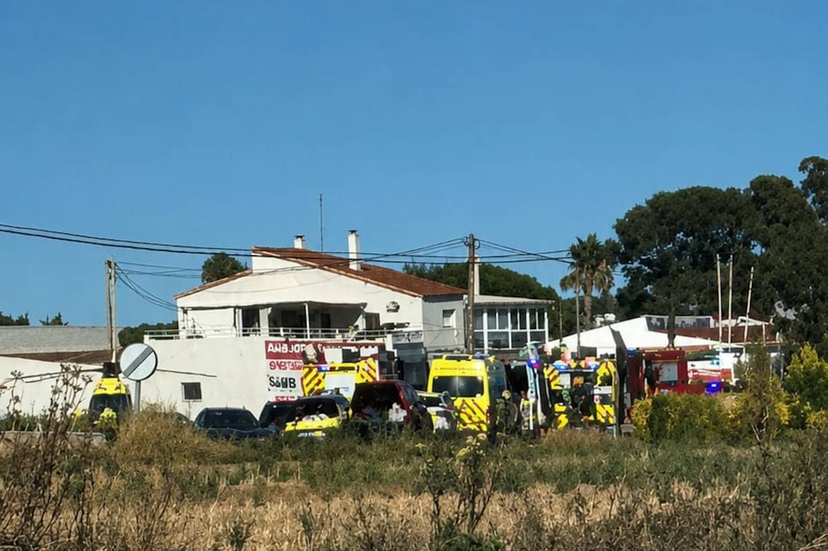 Un mort i dos ferits en un xoc frontal a Viladamat