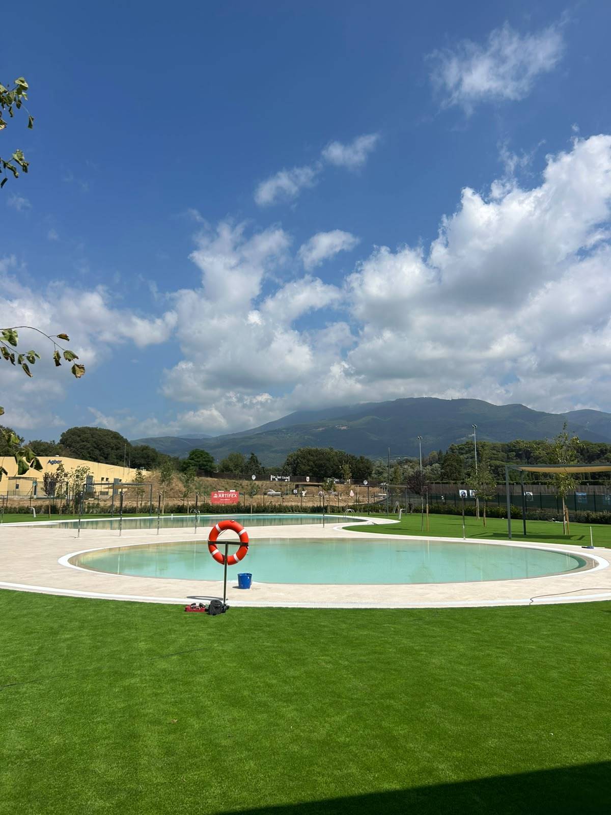 La piscina municipal de Sant Celoni. - Cedida