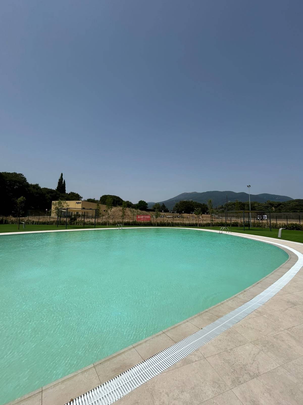 La piscina municipal de Sant Celoni. - Cedida