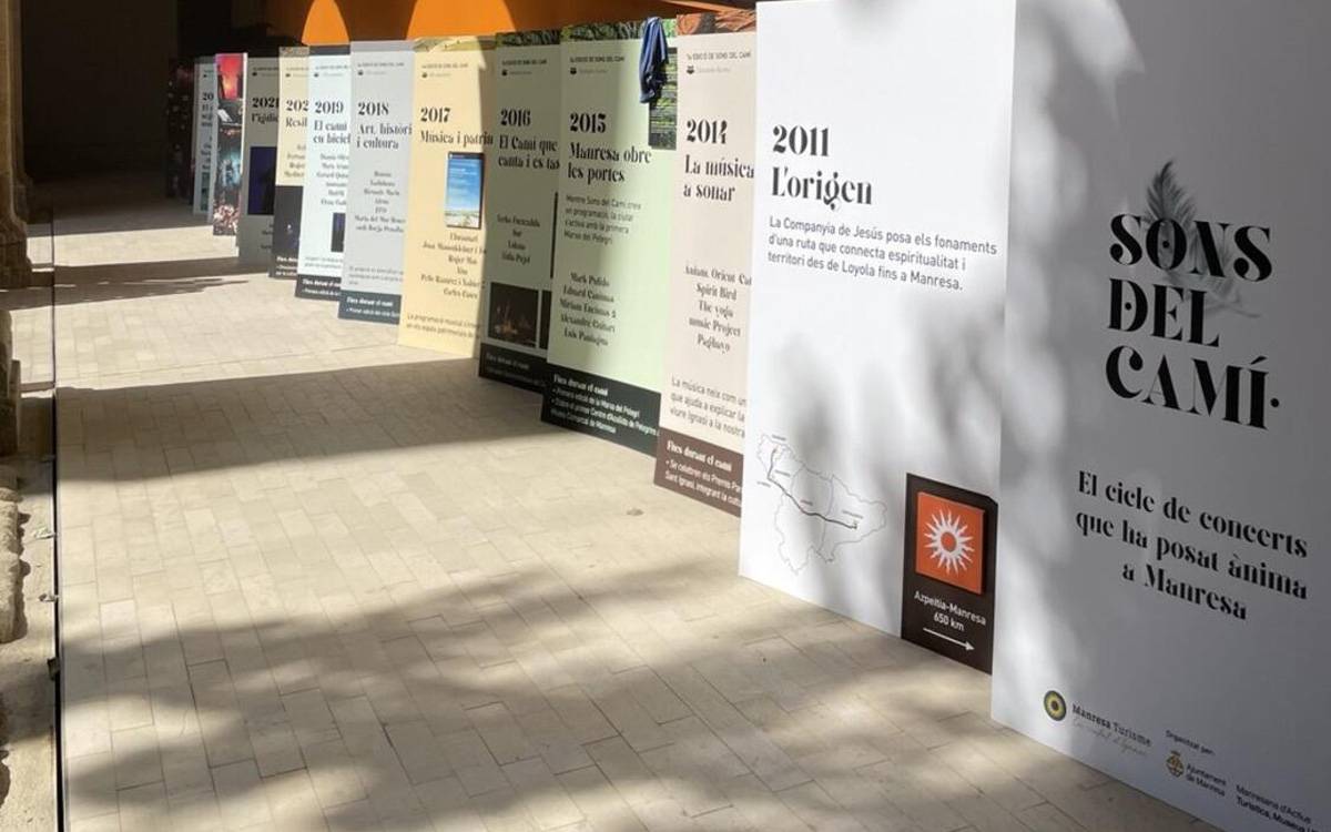 Una exposició repassa els dotze anys del cicle Sons del Camí