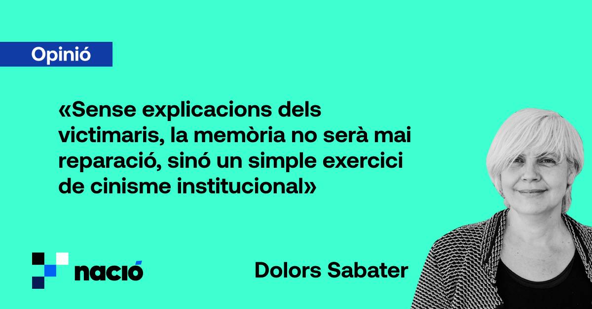 La procrastinació de la memòria, cinisme institucional