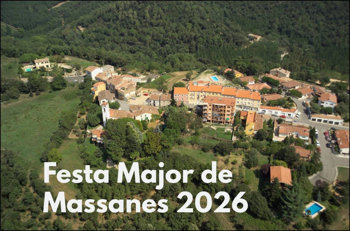 Festa Major de Massanes 2026: programació i novetats
