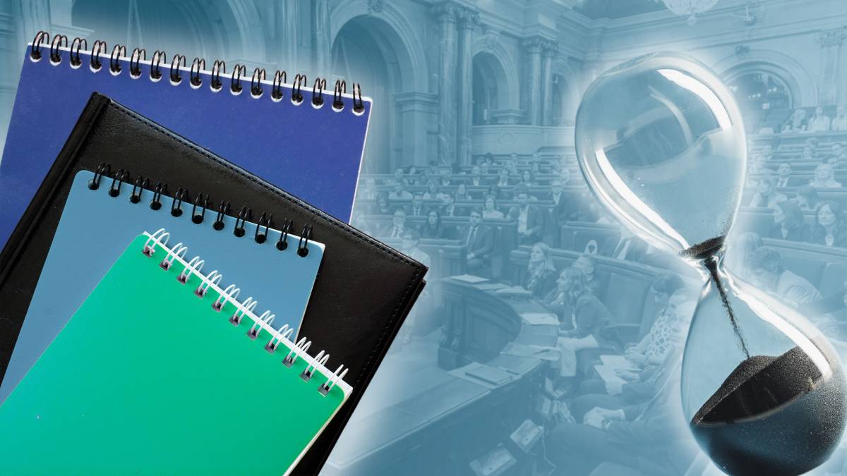 Les assignatures que el Parlament ha deixat per setembre
