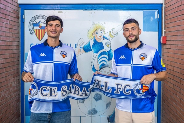 Óscar Sanz i Yanis Rahmani, doble presentació al CE Sabadell: 