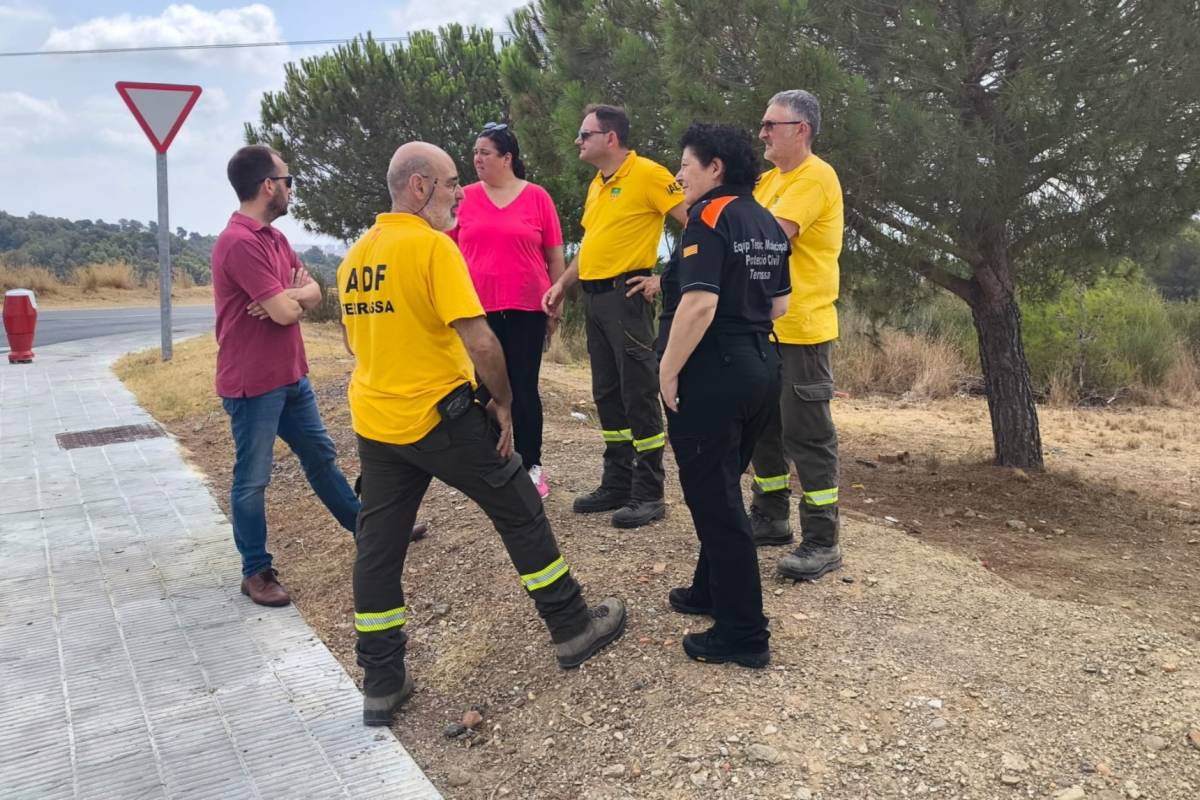 La visita del govern municipal als ADF de Terrassa - Ajuntament de Terrassa