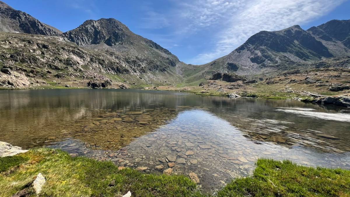 Els estanys han recuperat la transparència de l'aigua - Cedida a Nació