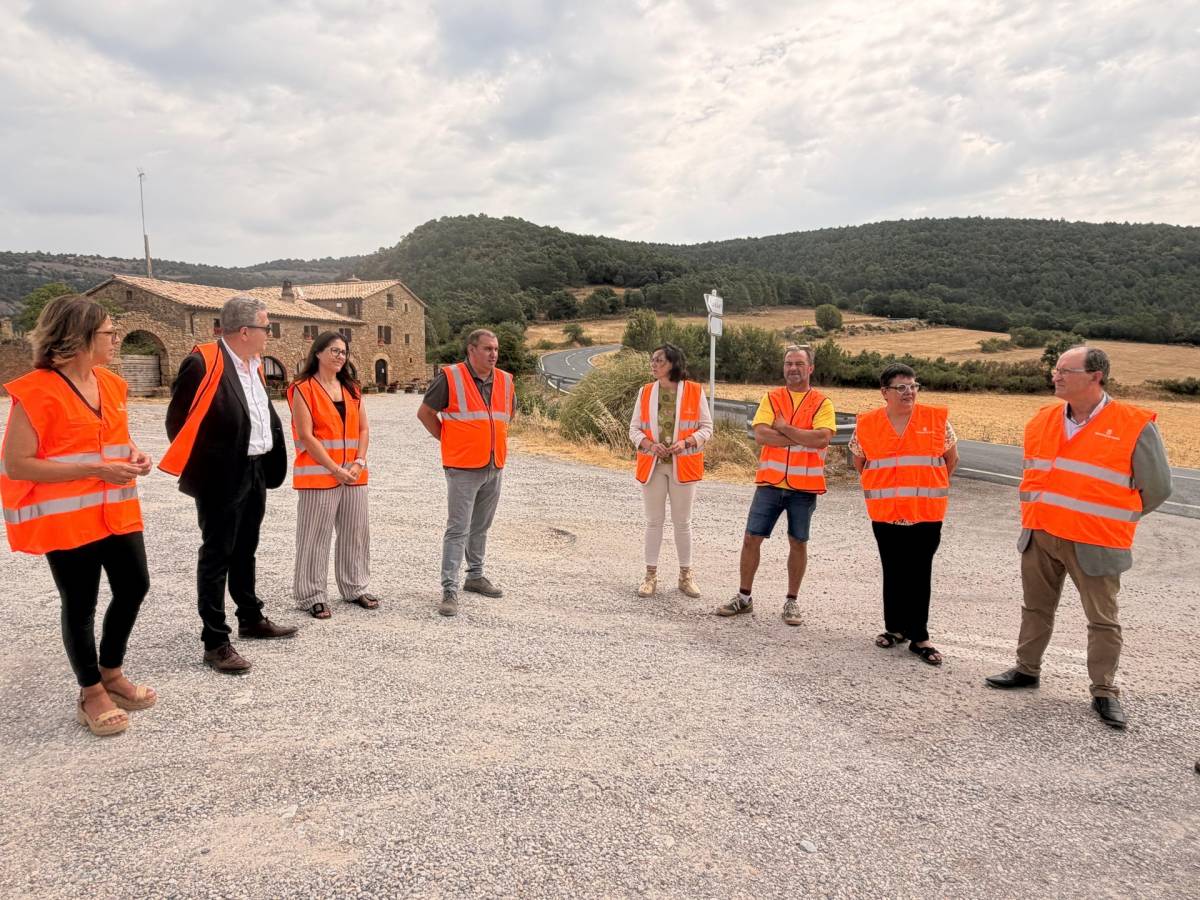 Millora de la carretera Solsona -Lladurs - Diputació de Lleida Millora de la carretera Solsona -Lladurs