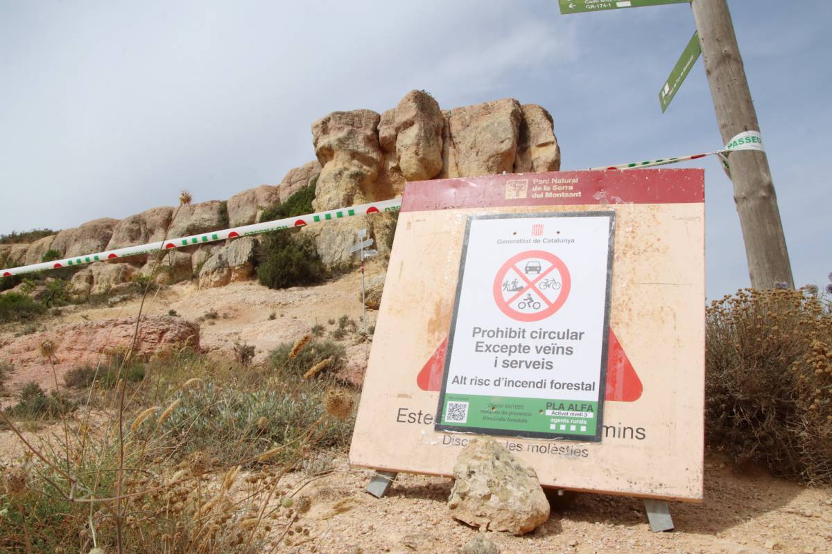 Cornudella i la Morera de Montsant tancaran els accessos al Parc Natural de la Serra de Montsant per l'eclipsi