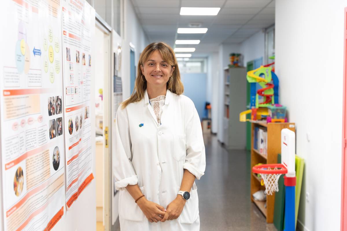 Maria Jesús García és la professional responsable de la secció del CDIAP a l`Hospital Parc - David Chao Maria Jesús García és la professional responsable de la secció del CDIAP a l`Hospital Parc