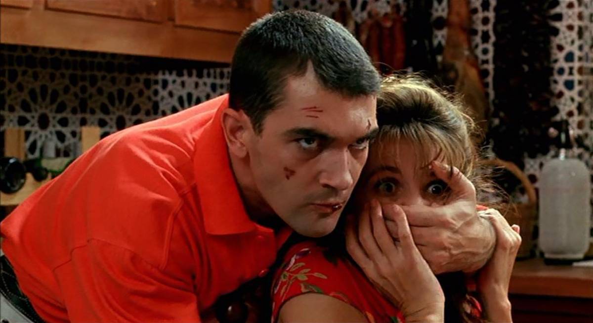 Antonio Banderas i Victoria Abril a la pel·lícula ¡Átame! de Pedro Almodóvar