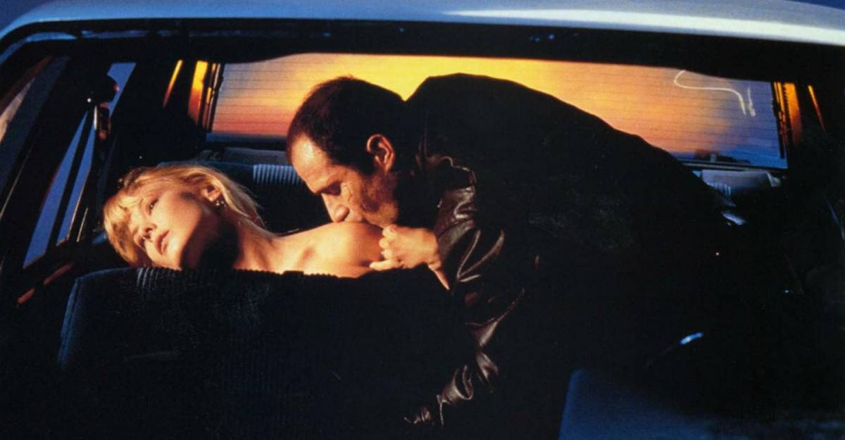 Holly Hunter i James Spader, a Crash de David Cronenberg