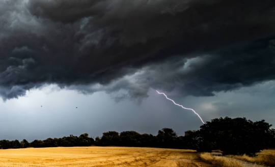 Nou avís vermell del Meteocat per temps violent